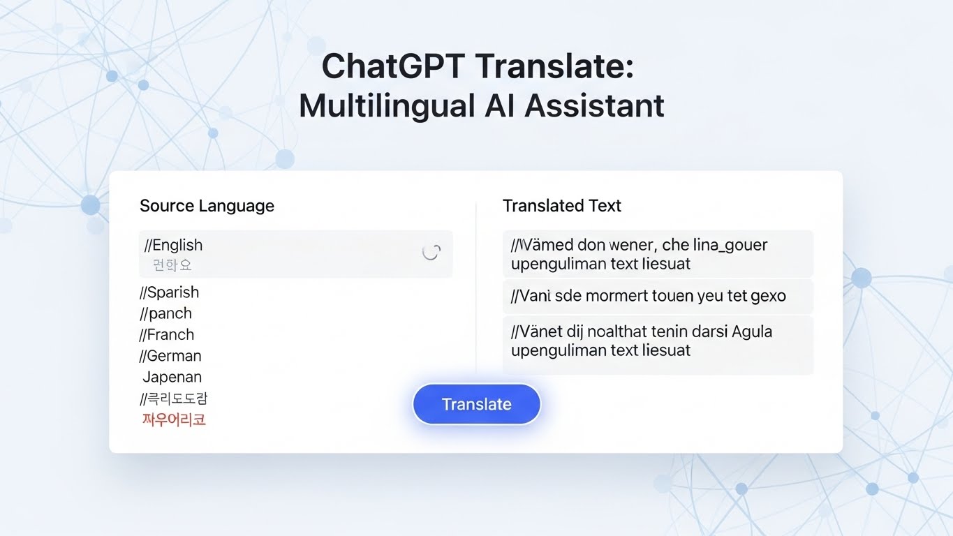 ChatGPT Translate Takes on Google: Free AI Translation Tool Supports 50+ Languages