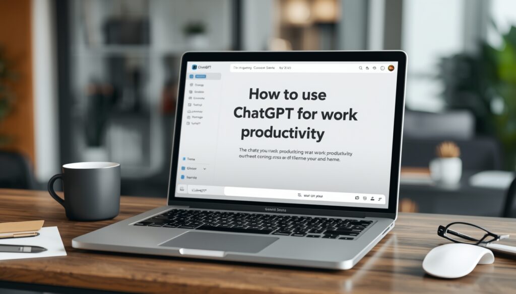 How to Use ChatGPT for Work Productivity (Proven Methods That Save Hours Daily)