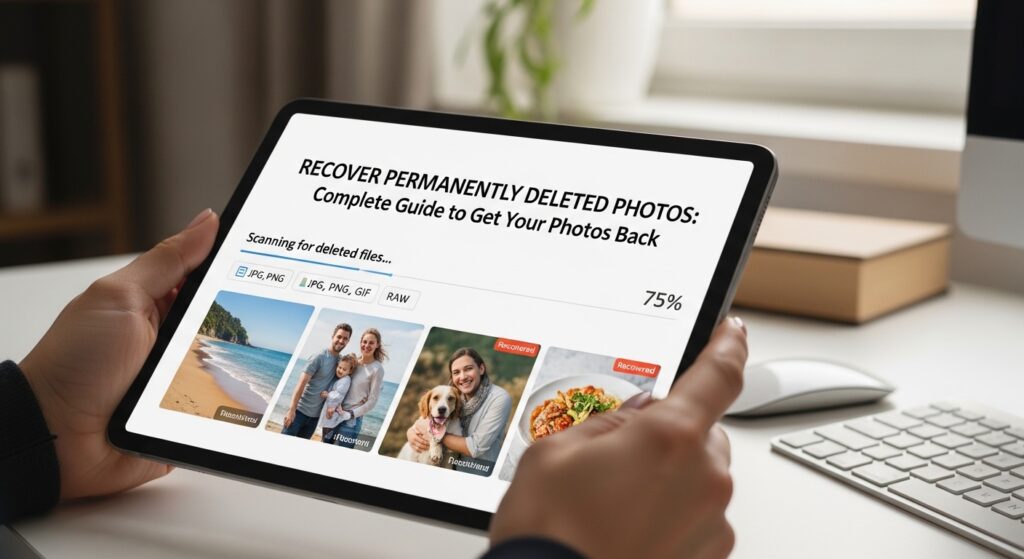 Recover Permanently Deleted Photos: Complete Guide to Get Your Photos Back