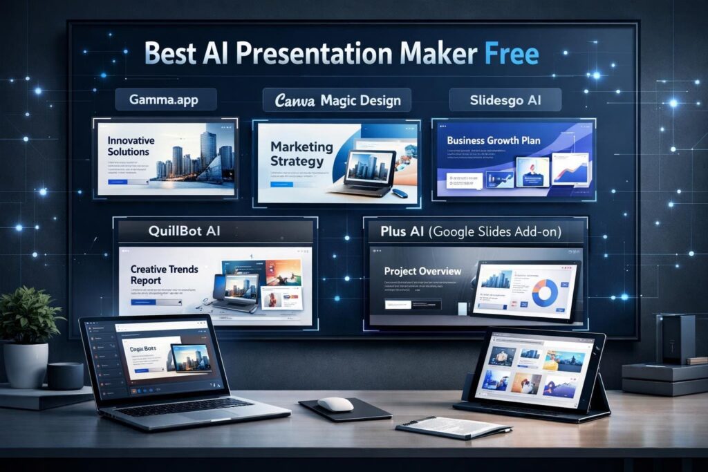 Best AI Presentation Maker Free: Top Tools for Fast, Professional Slides (2026 Guide)