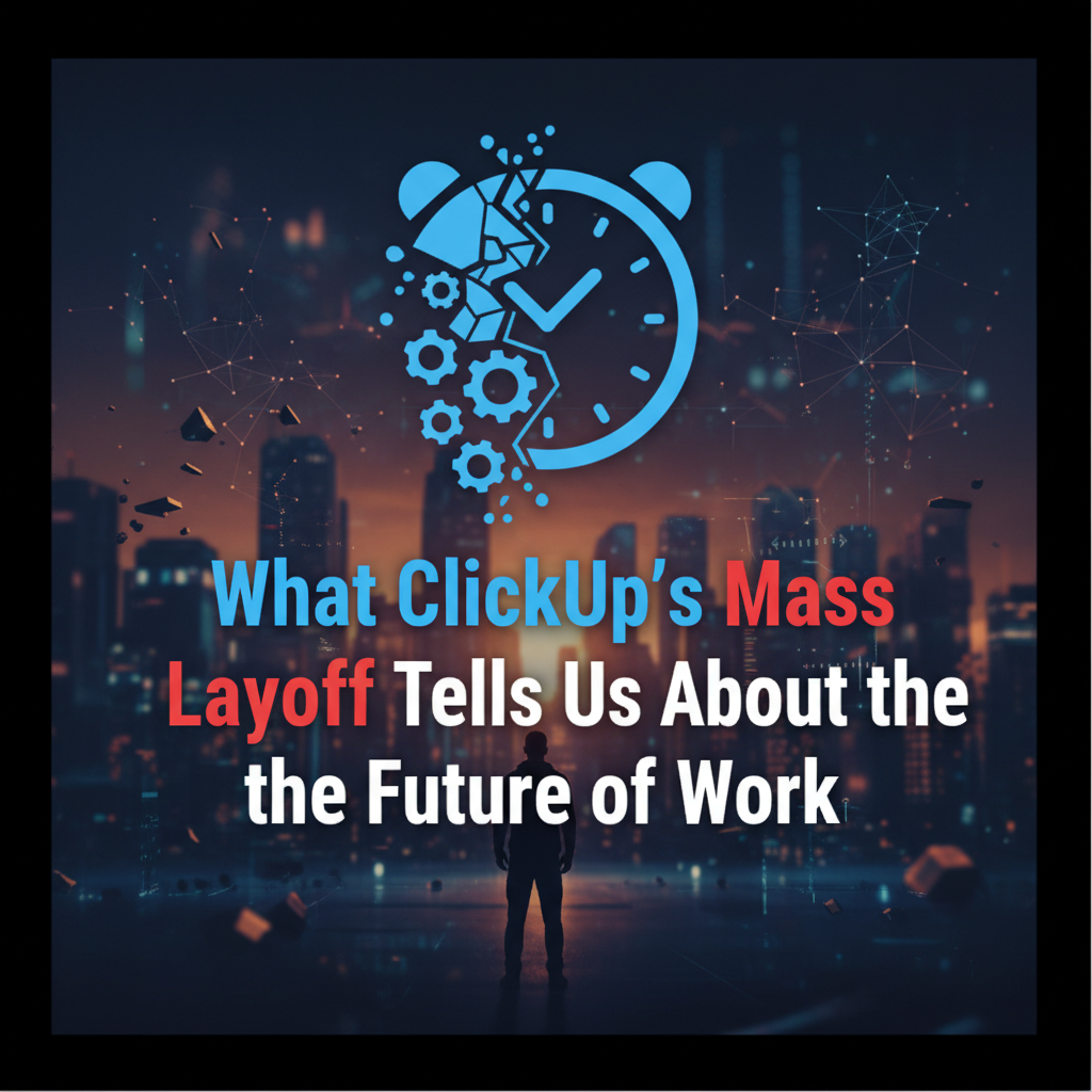 What ClickUp’s Mass Layoff Tells Us About the Future of Work