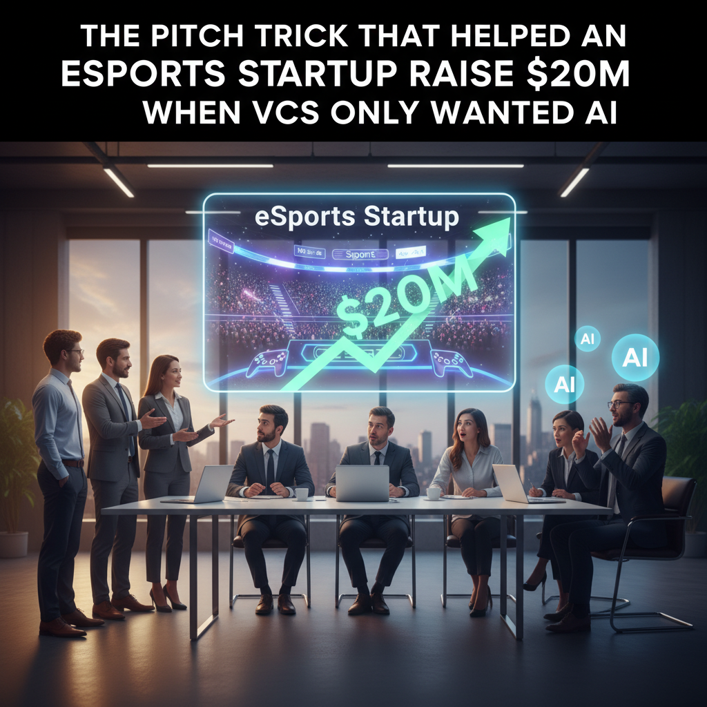 The Pitch Trick That Helped an eSports Startup Raise $20M When VCs Only Wanted AI