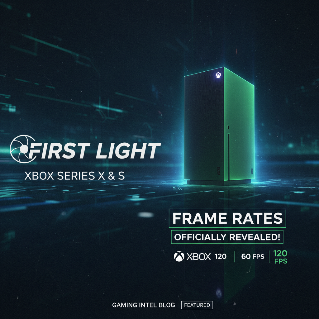 007 First Light: Xbox Series X & S Frame Rates Officially Revealed!