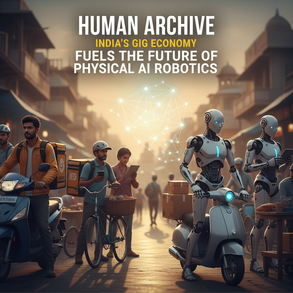 Human Archive: India's Gig Economy Fuels the Future of Physical AI Robotics
