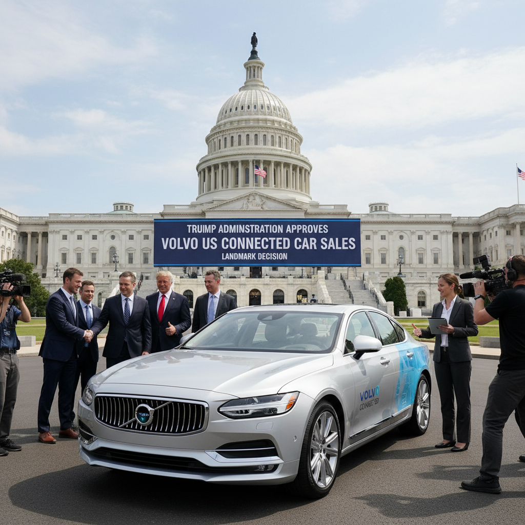 Trump Administration's Landmark Decision: Volvo Secures US Sales for Connected Cars