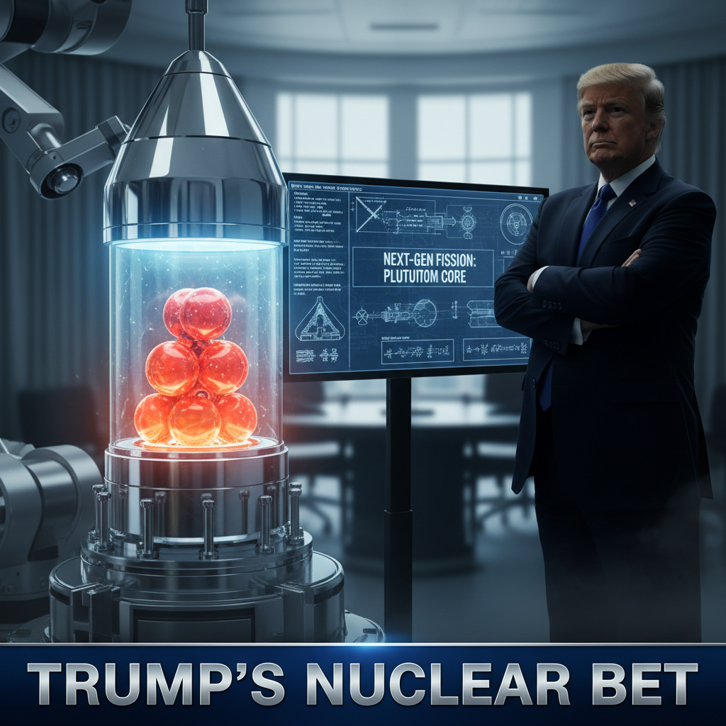 Trump Administration's Bold Nuclear Bet: Plutonium for Next-Gen Reactors