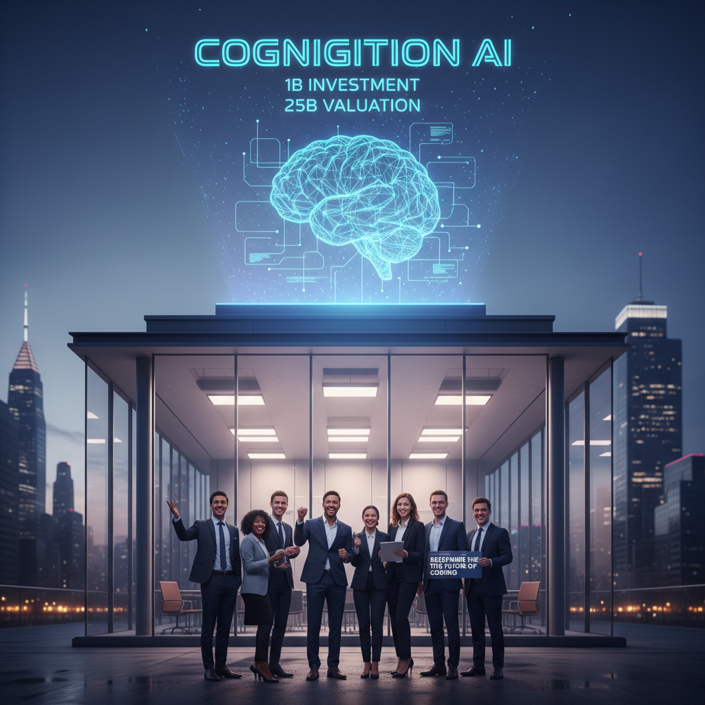 Cognition AI Secures Jaw-Dropping $1B Investment at $25B Valuation: Redefining the Future of Coding