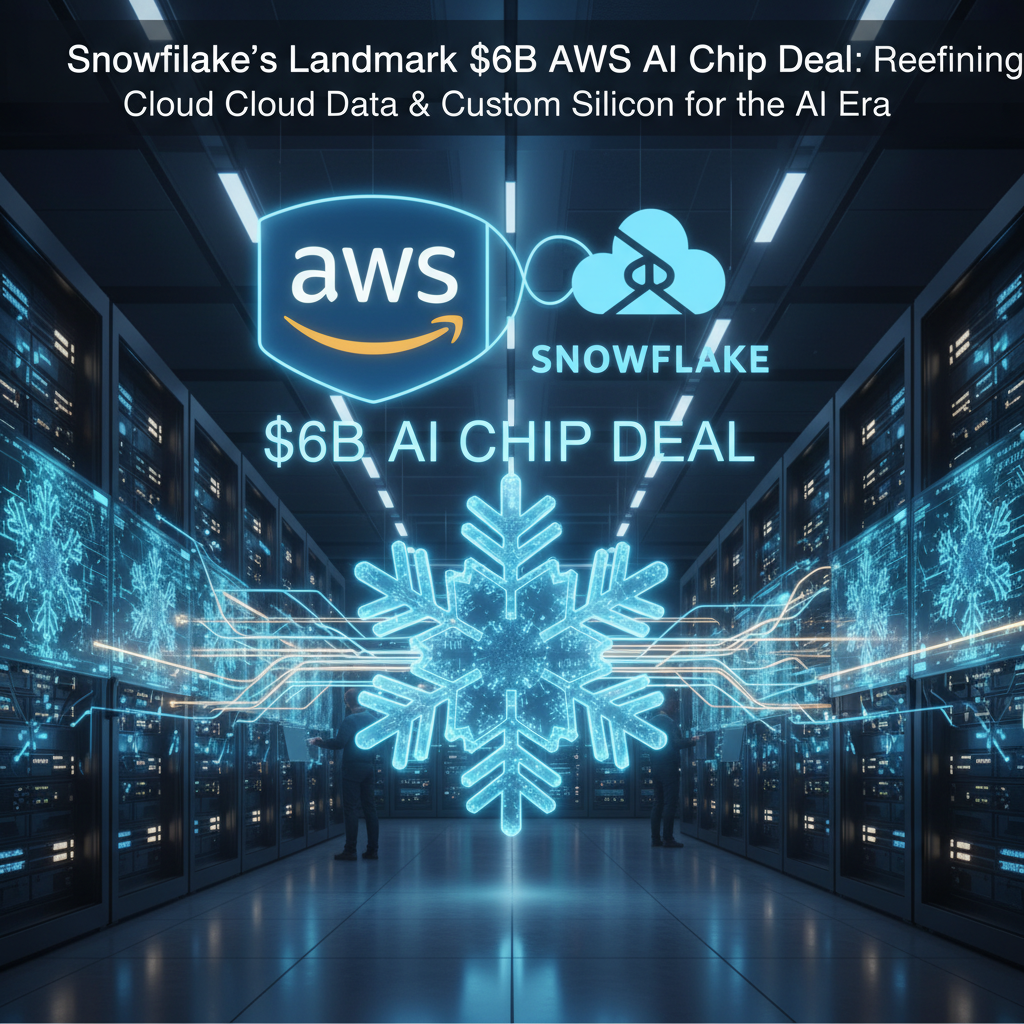 Snowflake's Landmark $6B AWS AI Chip Deal: Redefining Cloud Data & Custom Silicon for the AI Era