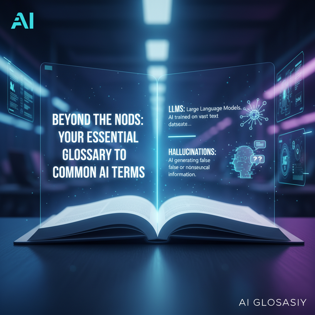 Beyond the Nods: Your Essential Glossary to Common AI Terms – From LLMs to Hallucinations