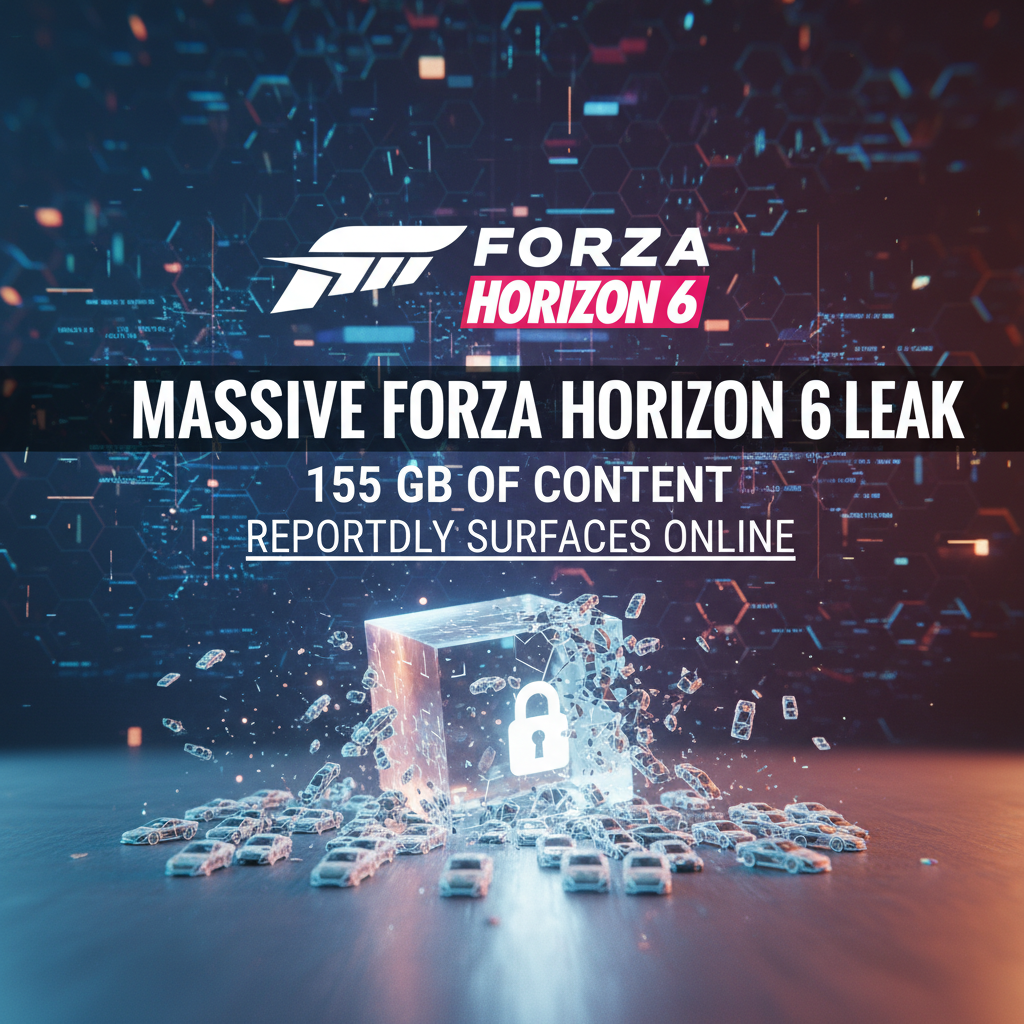 Massive Forza Horizon 6 Leak: 155 GB of Content Reportedly Surfaces Online