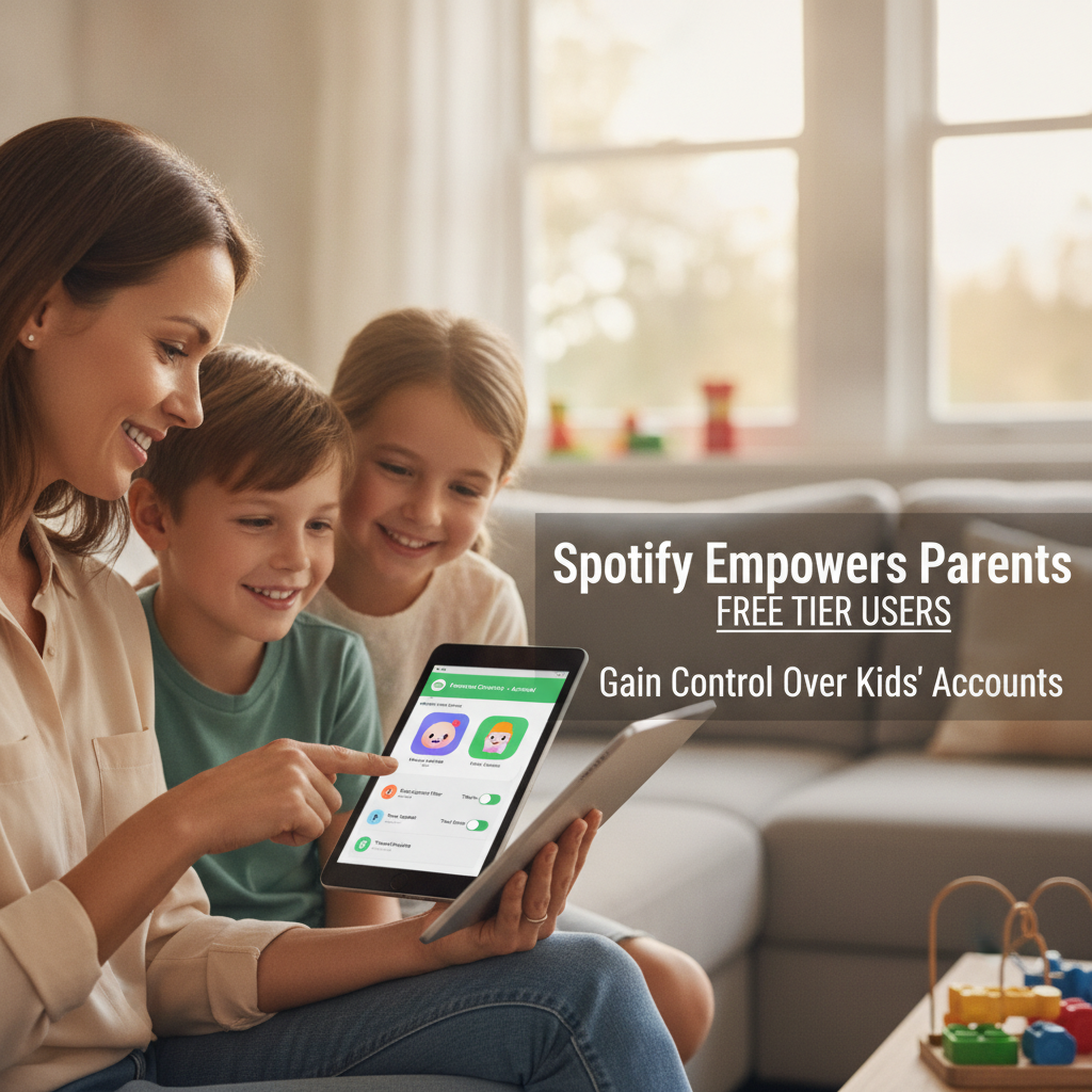 Spotify Empowers Parents: Free Tier Users Gain Control Over Kids’ Accounts