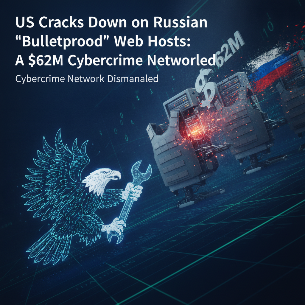 US Cracks Down on Russian ‘Bulletproof’ Web Hosts: A $62M Cybercrime Network Dismantled