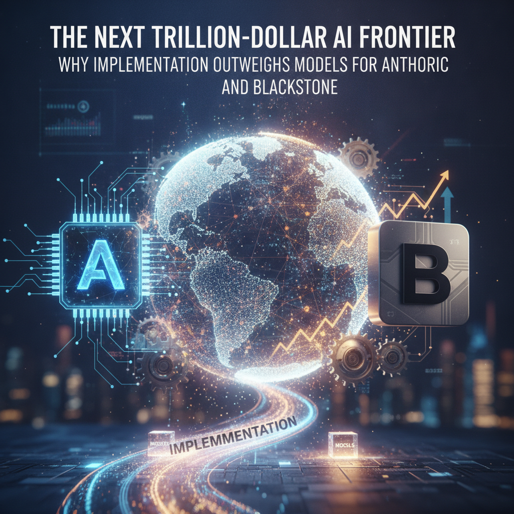 The Next Trillion-Dollar AI Frontier: Why Implementation Outweighs Models for Anthropic and Blackstone