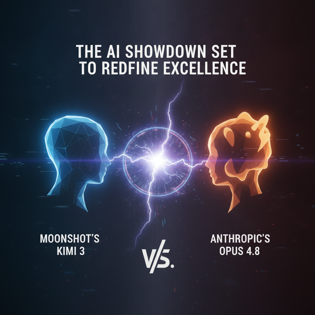 Moonshot's Kimi 3 vs. Anthropic's Opus 4.8: The AI Showdown Set to Redefine Excellence