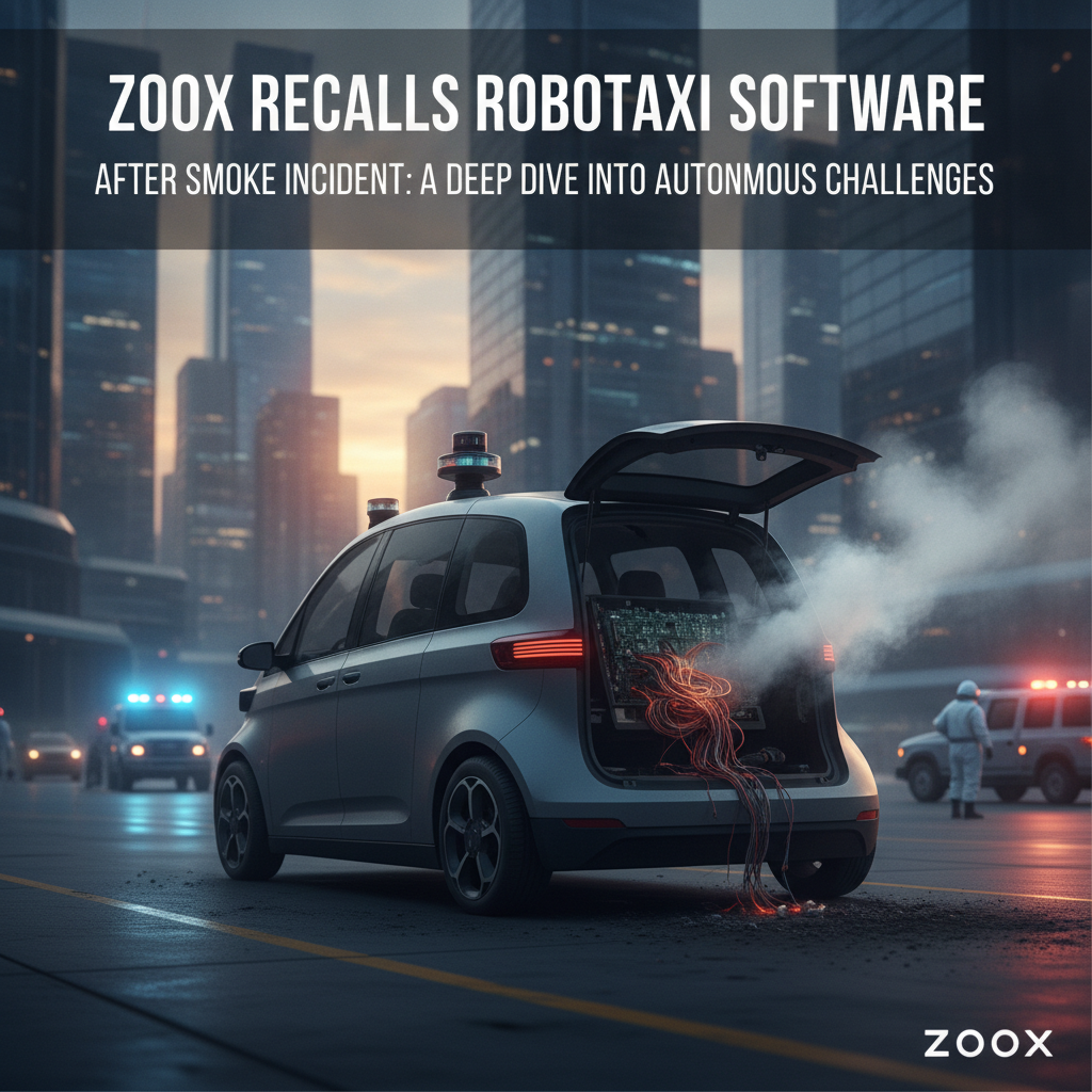 Zoox Recalls Robotaxi Software After Smoke Incident: A Deep Dive into Autonomous Challenges