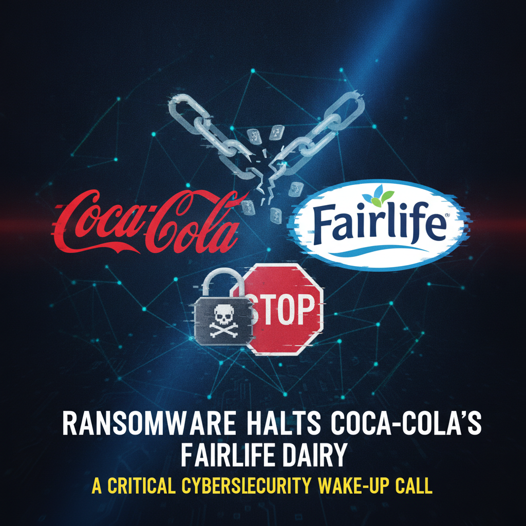 Ransomware Halts Coca-Cola's Fairlife Dairy: A Critical Cybersecurity Wake-Up Call for Industry