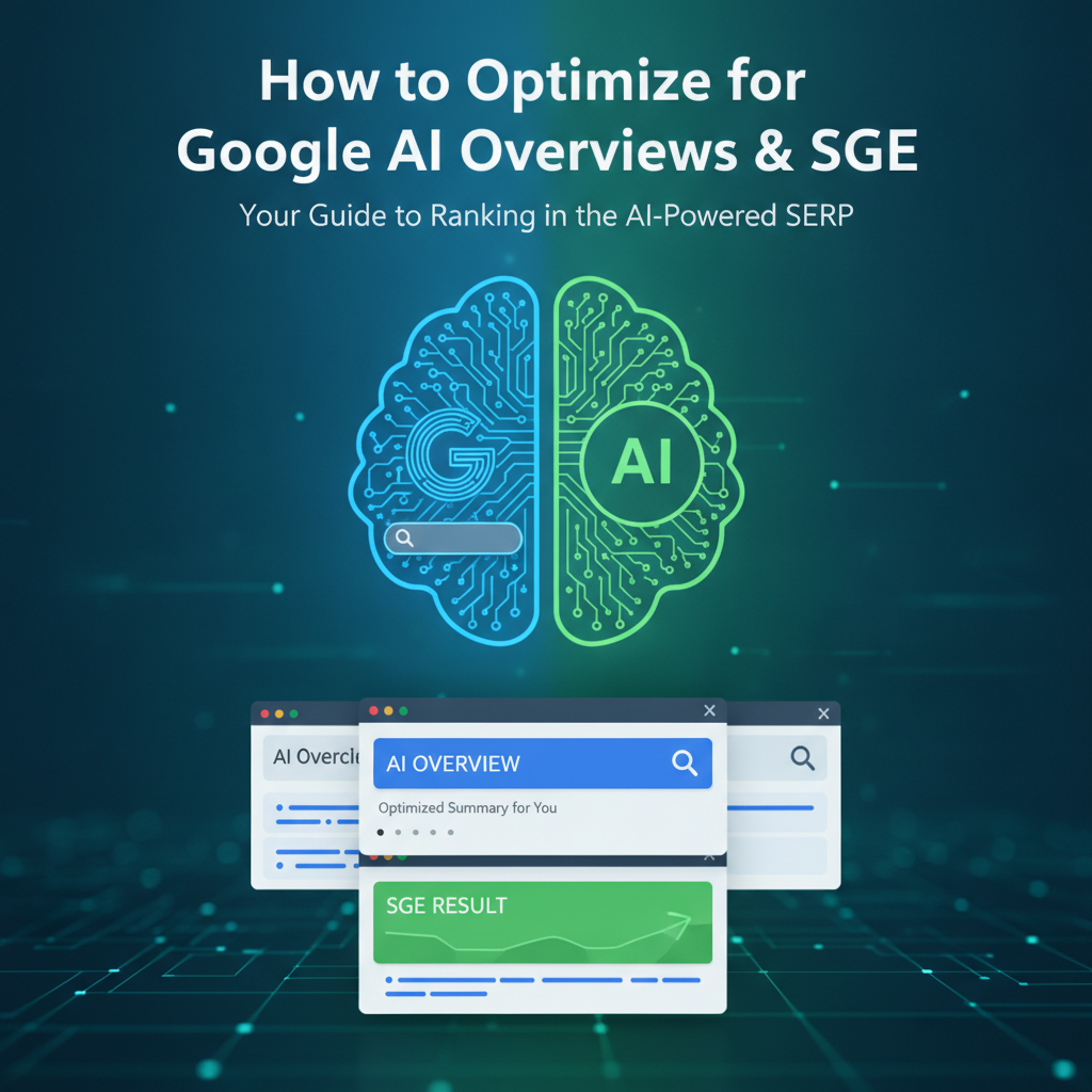 How to Optimize for Google AI Overviews & SGE: Your Guide to Ranking in the AI-Powered SERP