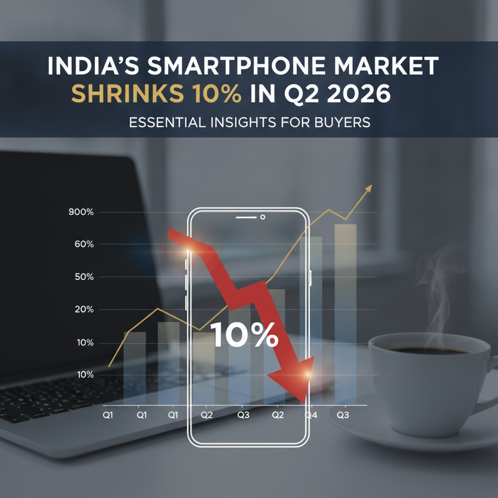 India's Smartphone Market Shrinks 10% in Q2 2026: Essential Insights for Buyers