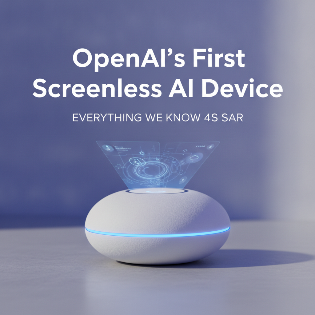 OpenAI's First Screenless AI Device: Everything We Know So Far