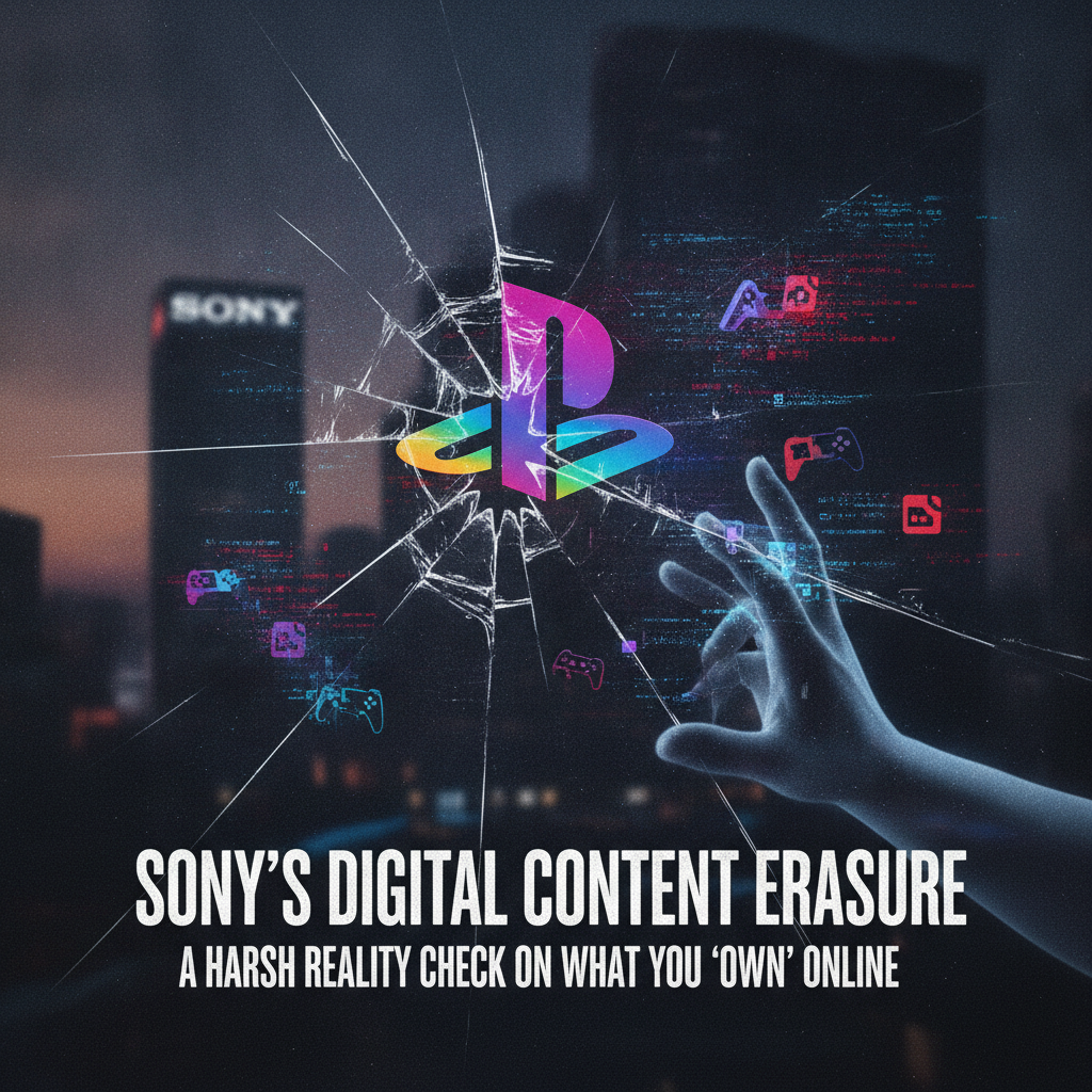 Sony's Digital Content Erasure: A Harsh Reality Check on What You 'Own' Online