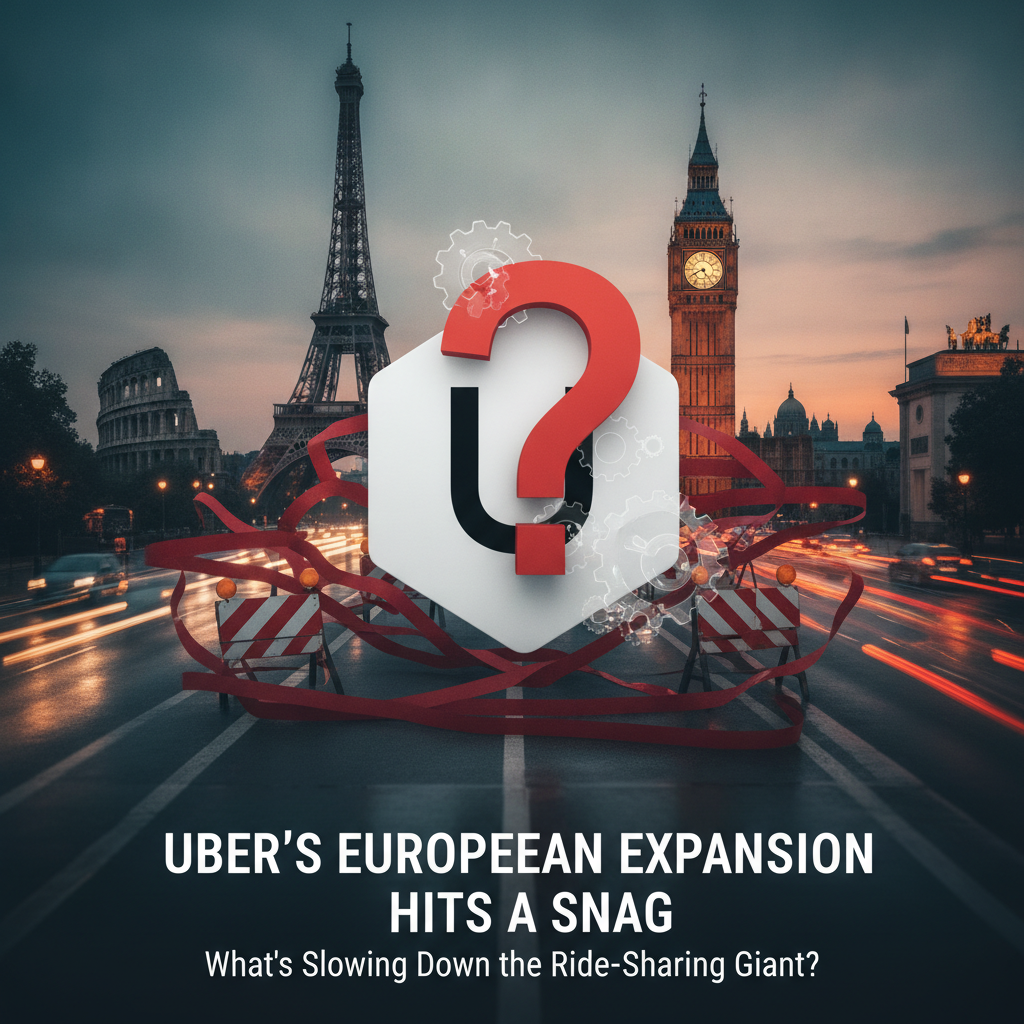 Uber's European Expansion Hits a Snag: What's Slowing Down the Ride-Sharing Giant?