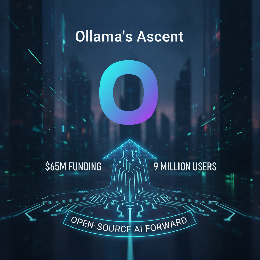 Ollama’s Ascent: $65M Funding and 9 Million Users Propel Open-Source AI Forward