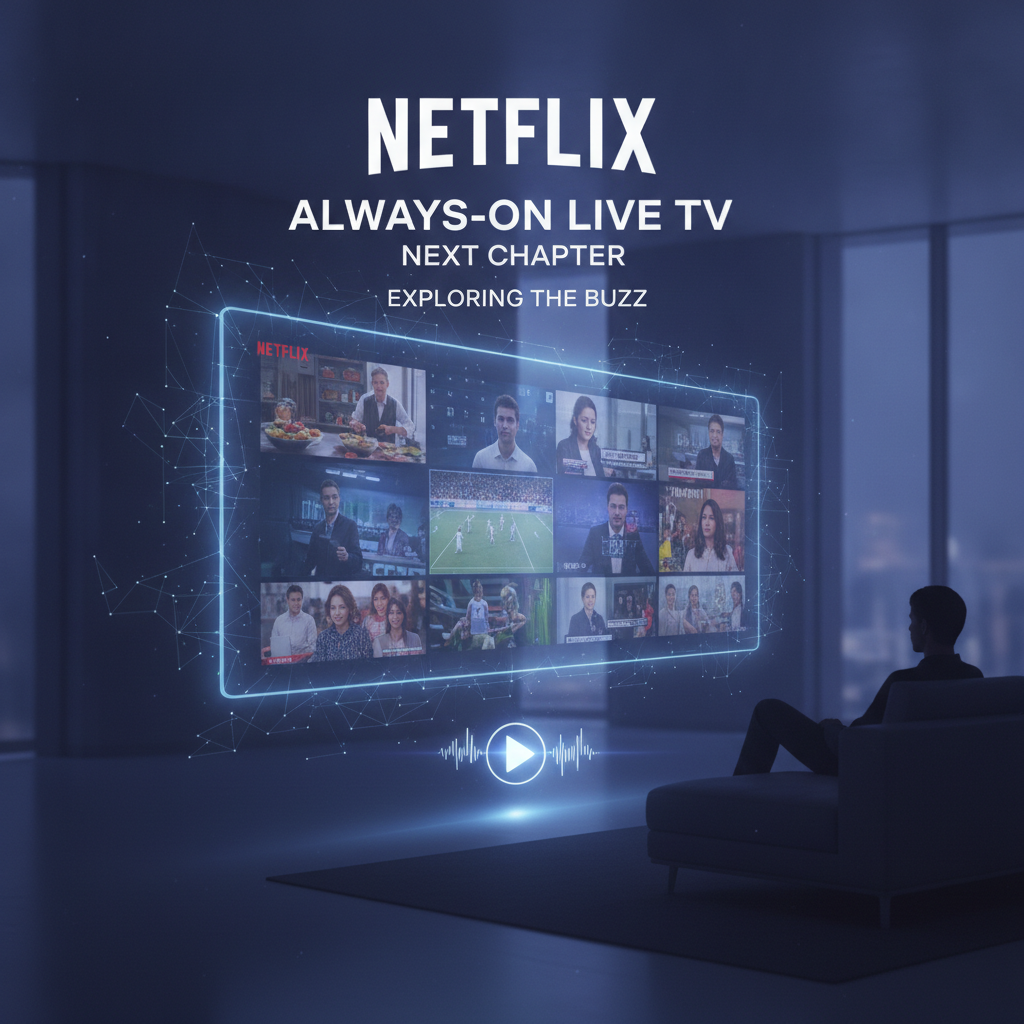 Netflix's Next Chapter: Exploring the Buzz Around 'Always-On' Live TV Channels