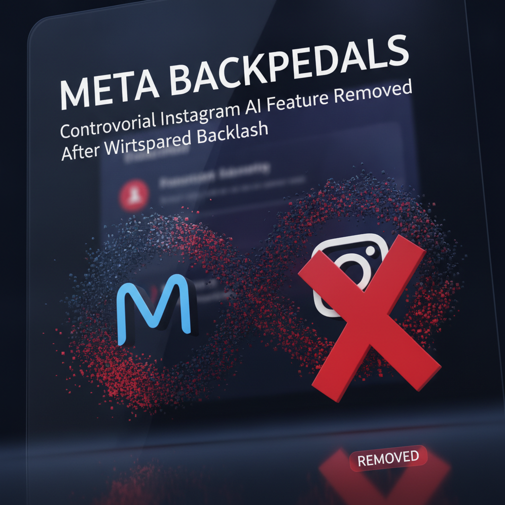 Meta Backpedals: Controversial Instagram AI Feature Removed After Widespread Backlash