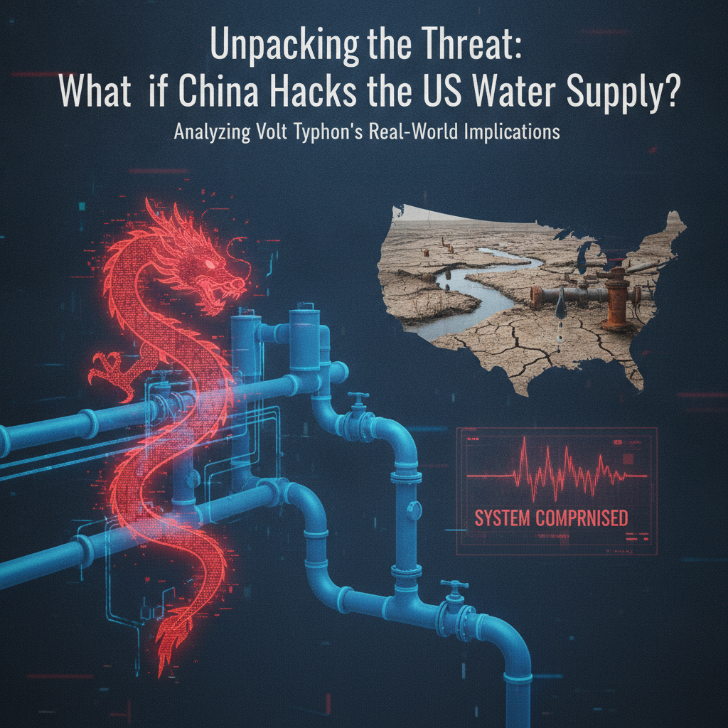 Unpacking the Threat: What if China Hacks the US Water Supply? Analyzing Volt Typhoon's Real-World Implications