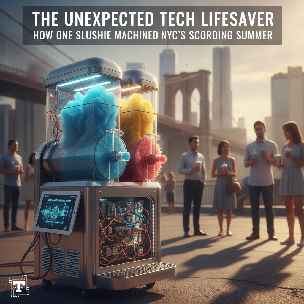 The Unexpected Tech Lifesaver: How One Slushie Machine Conquered NYC's Scorching Summer