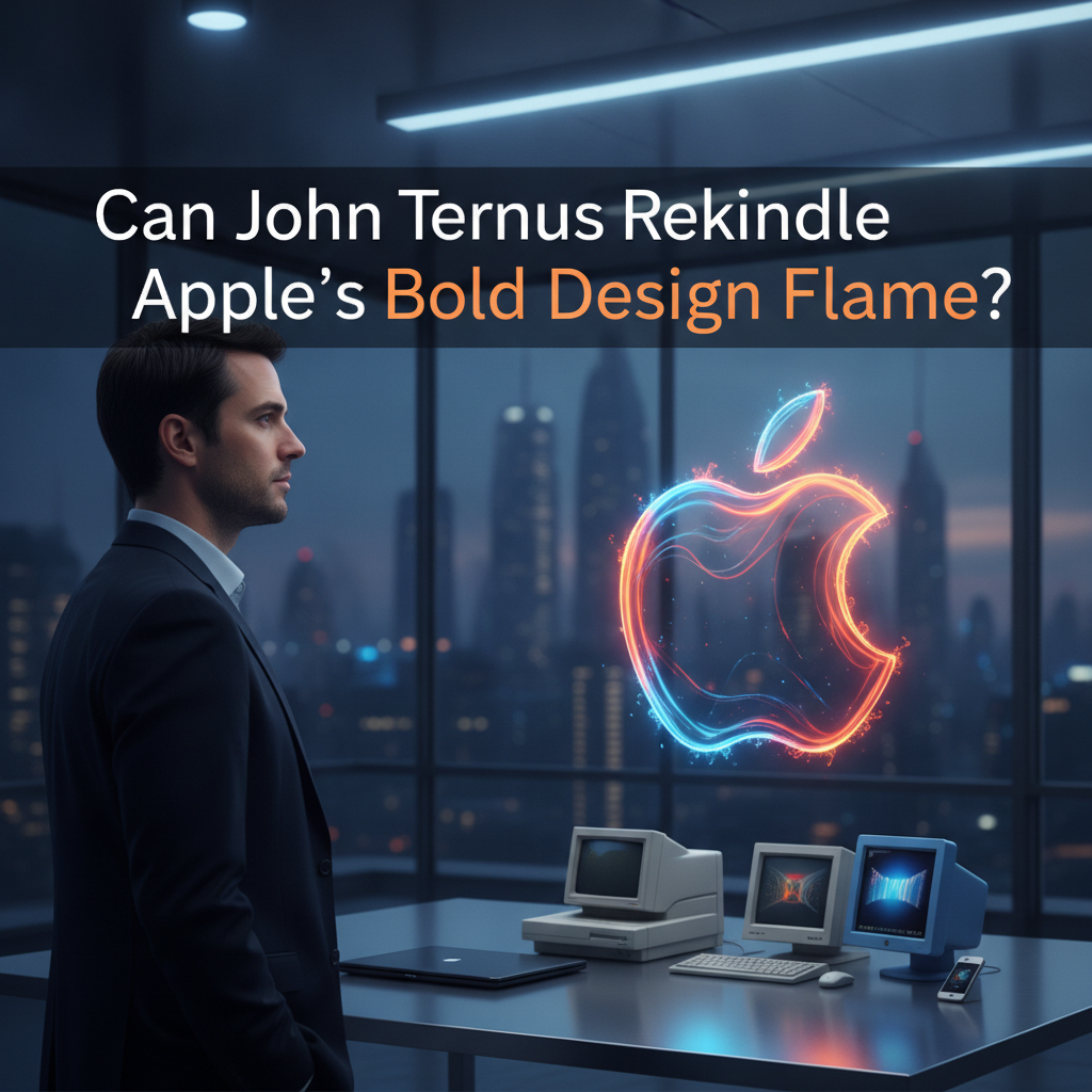 Can John Ternus Rekindle Apple’s Bold Design Flame?
