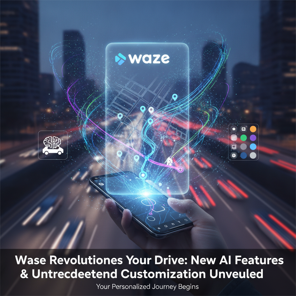 Waze Revolutionizes Your Drive: New AI Features & Unprecedented Customization Unveiled