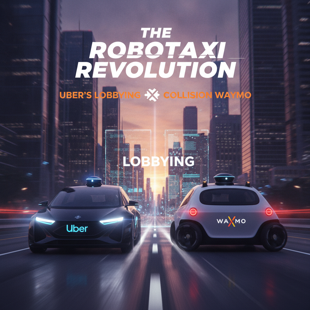 The Robotaxi Revolution: Uber’s Lobbying Puts It On A Collision Course With Waymo