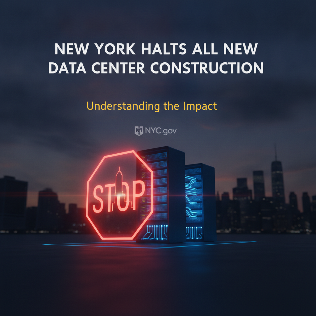 New York Halts All New Data Center Construction: Understanding the Impact