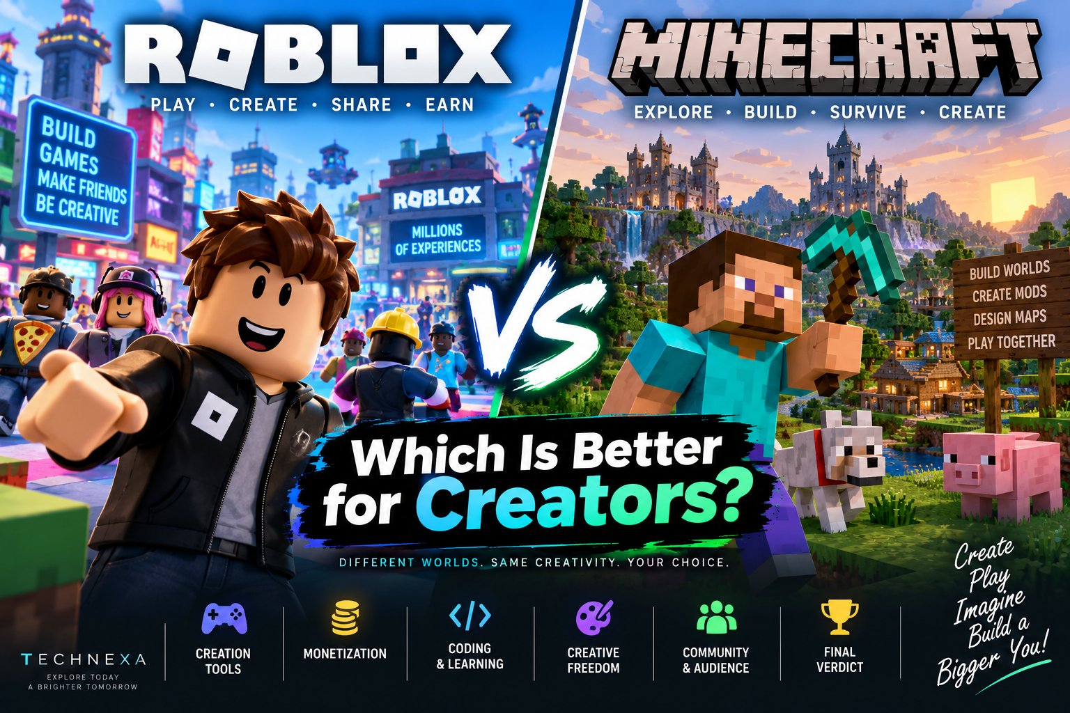 Roblox vs Minecraft: Which Is Better for Creators?