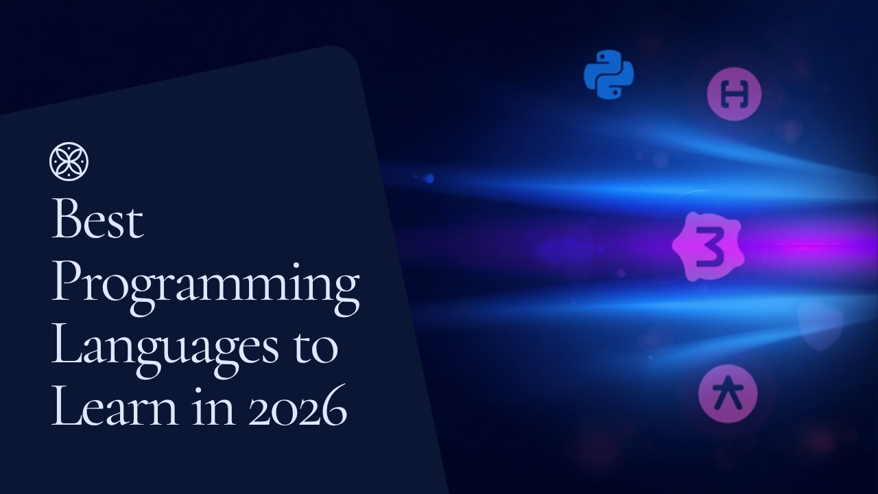 Best Programming Languages to Learn in 2026 - featured blog banner