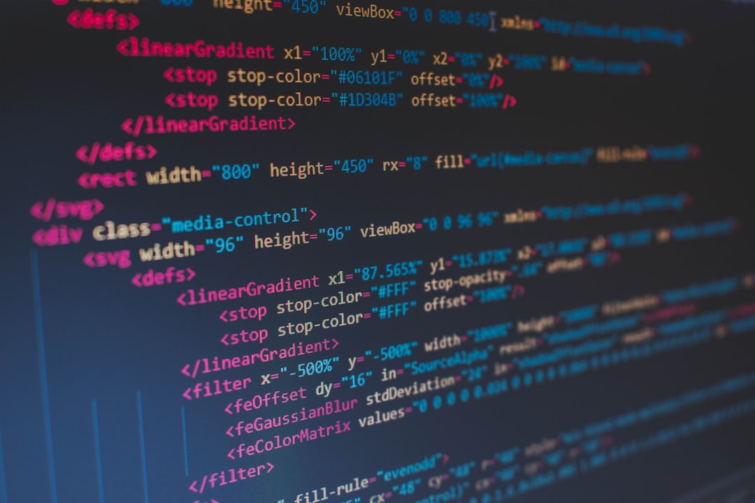 Close-up of lines of code on a dark screen, representing how a large language model processes text data
