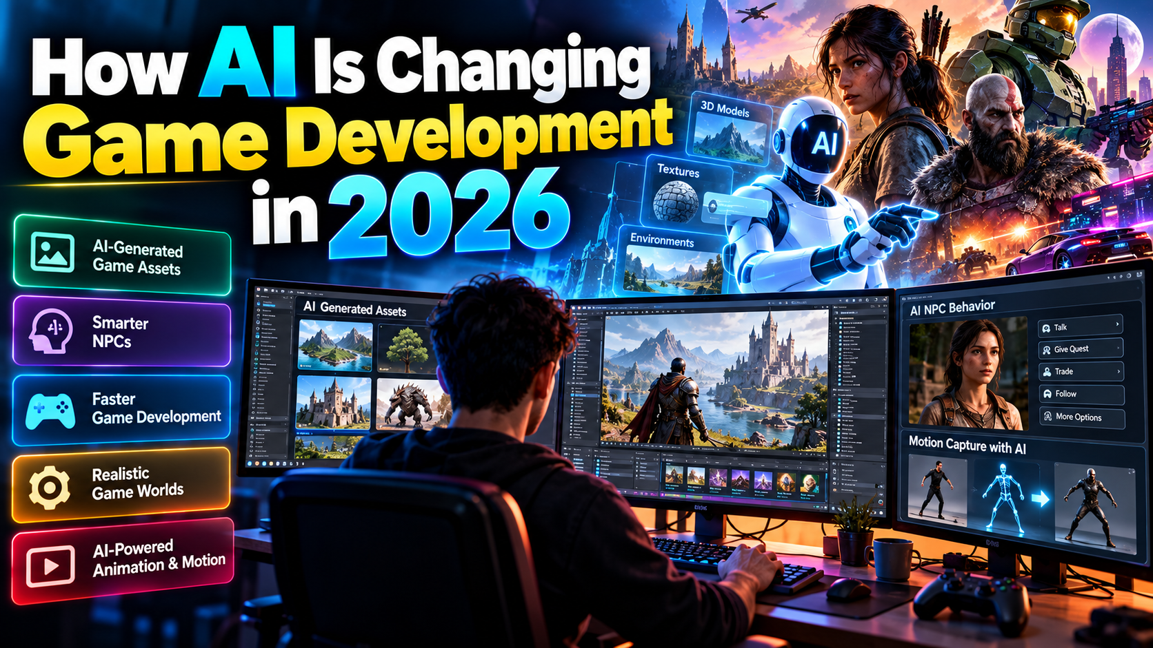 How AI Is Changing Game Development in 2026