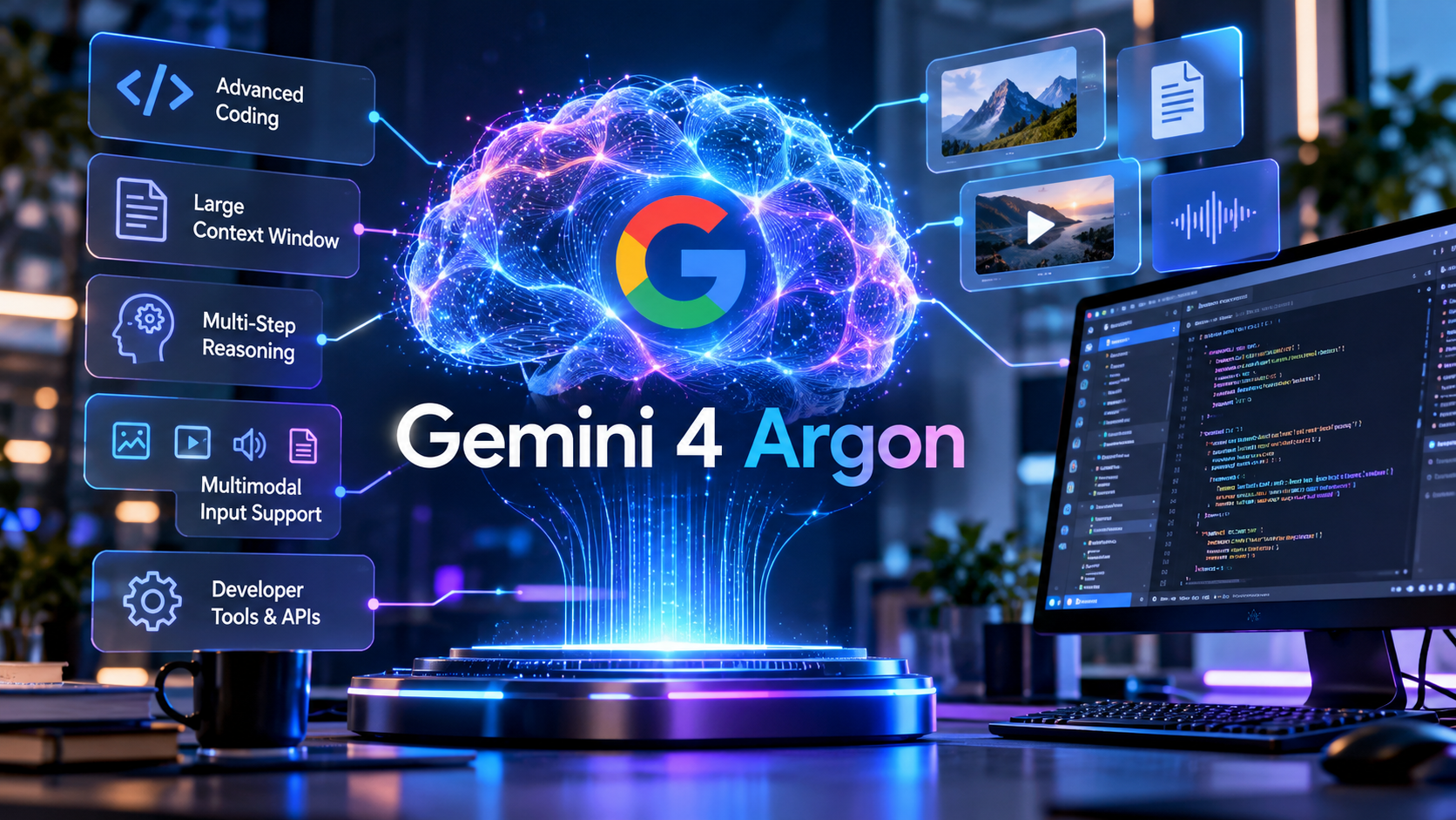 Google Launches Gemini 4 Argon: A Powerful New AI Model for Developers